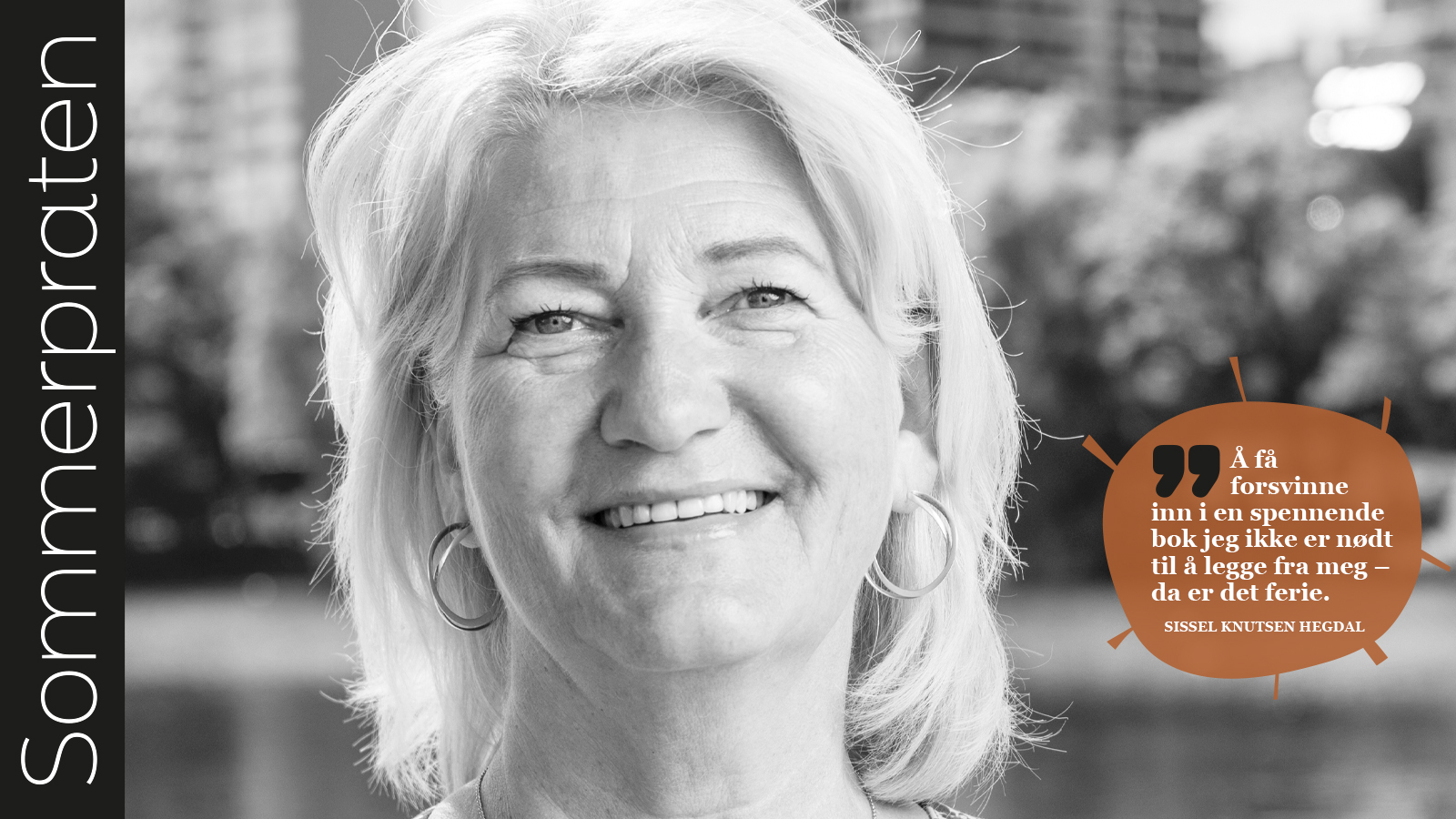 SOMMERPRATEN: Sissel Knutsen Hegdal