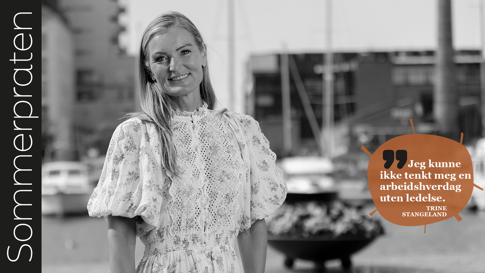 SOMMERPRATEN: Trine Stangeland
