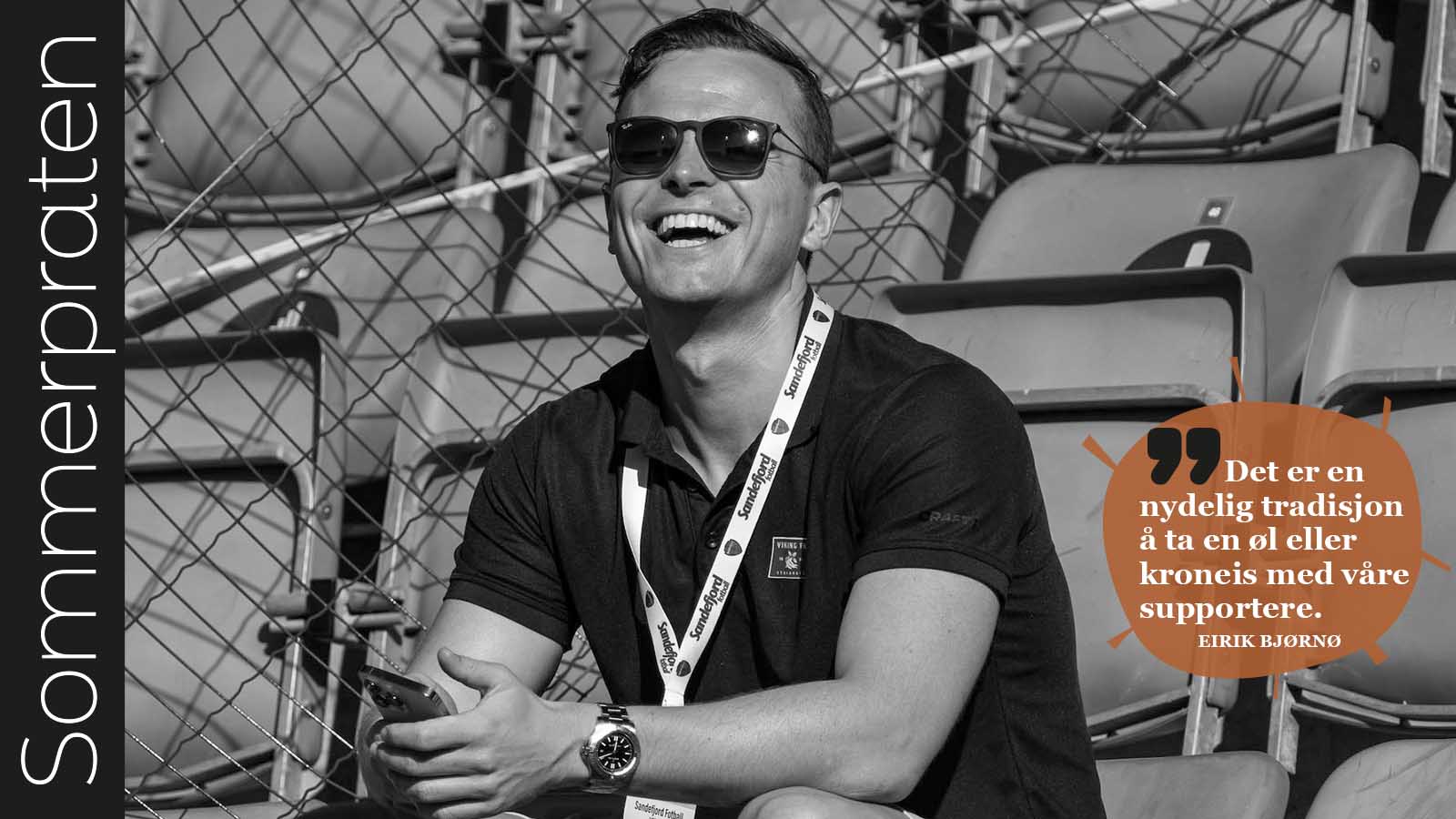 SOMMERPRATEN: Eirik Bjørnø