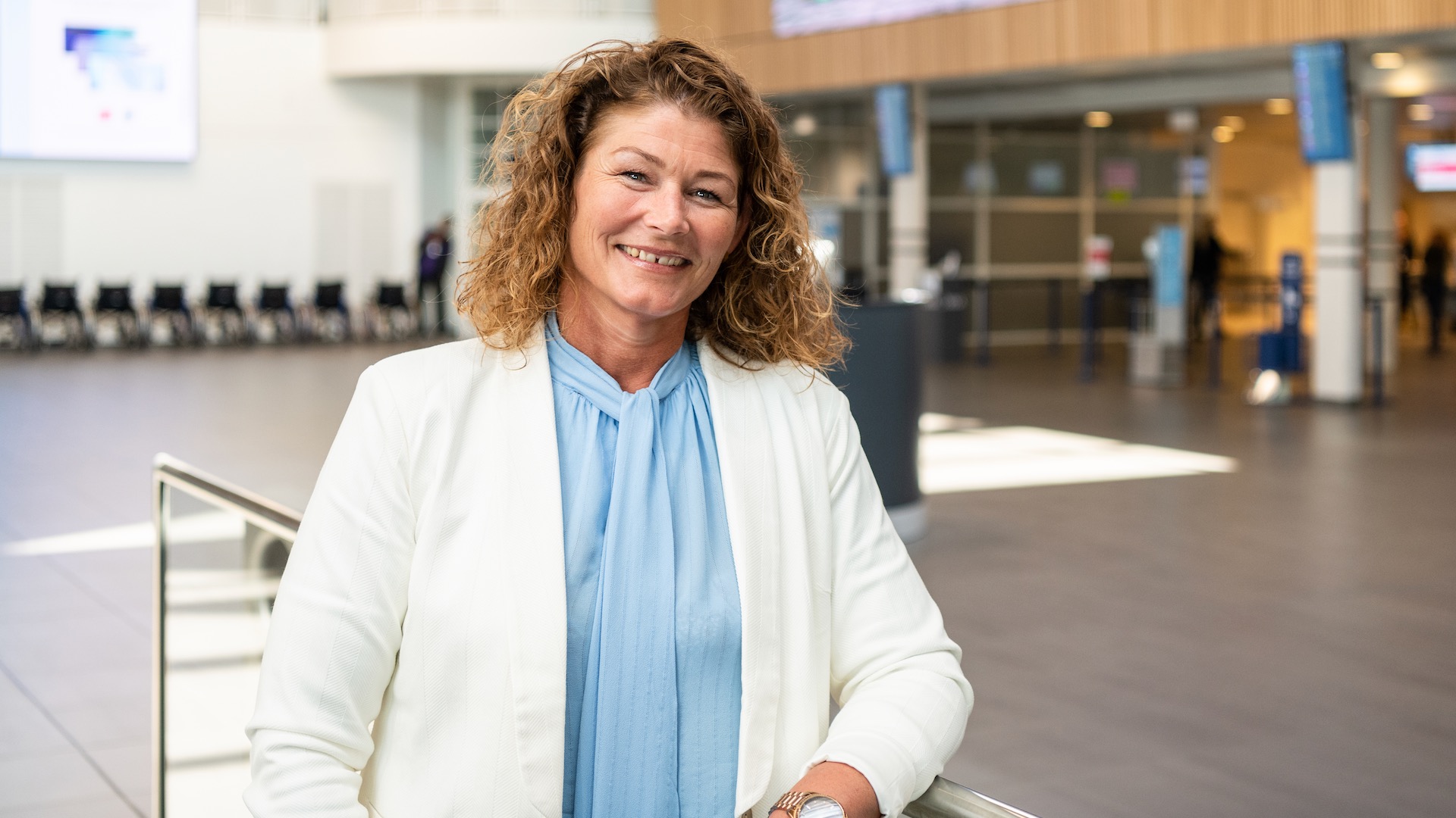 Newly appointed airport manager