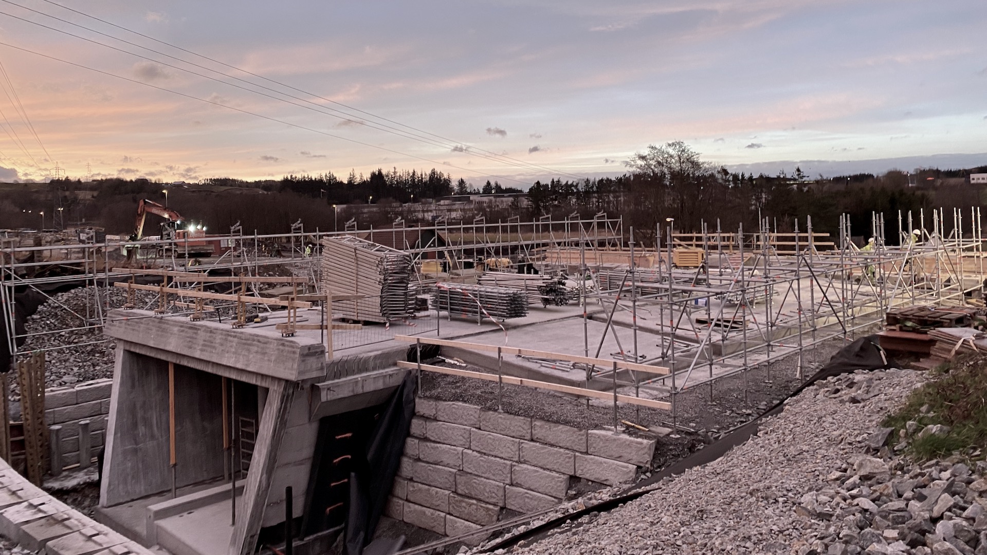 Full stop in the construction industry