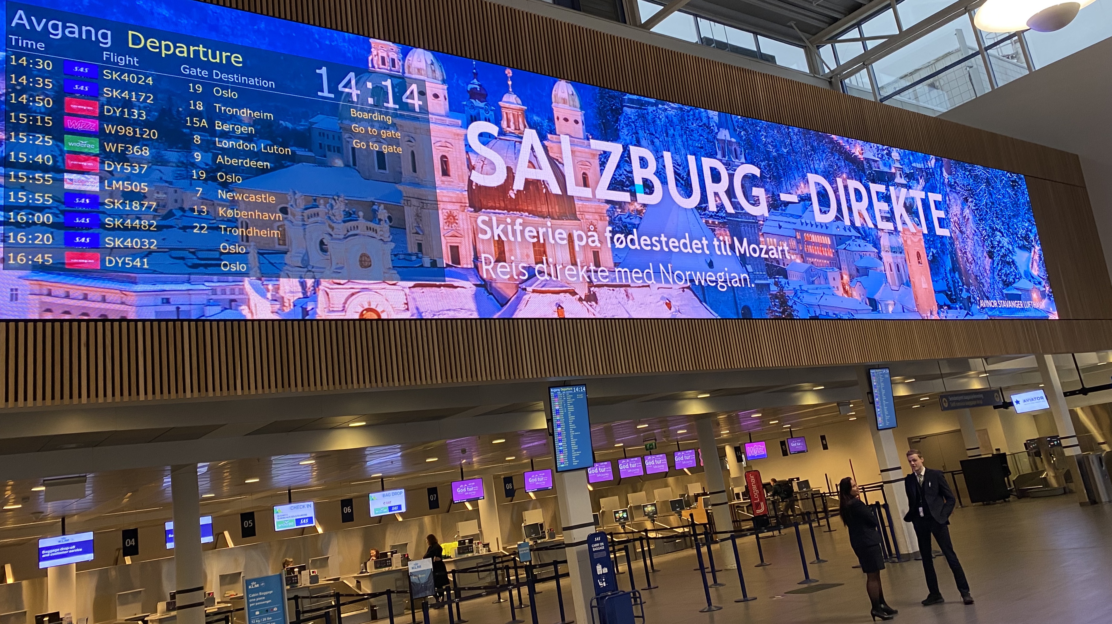 Regionen taper terreng i luften