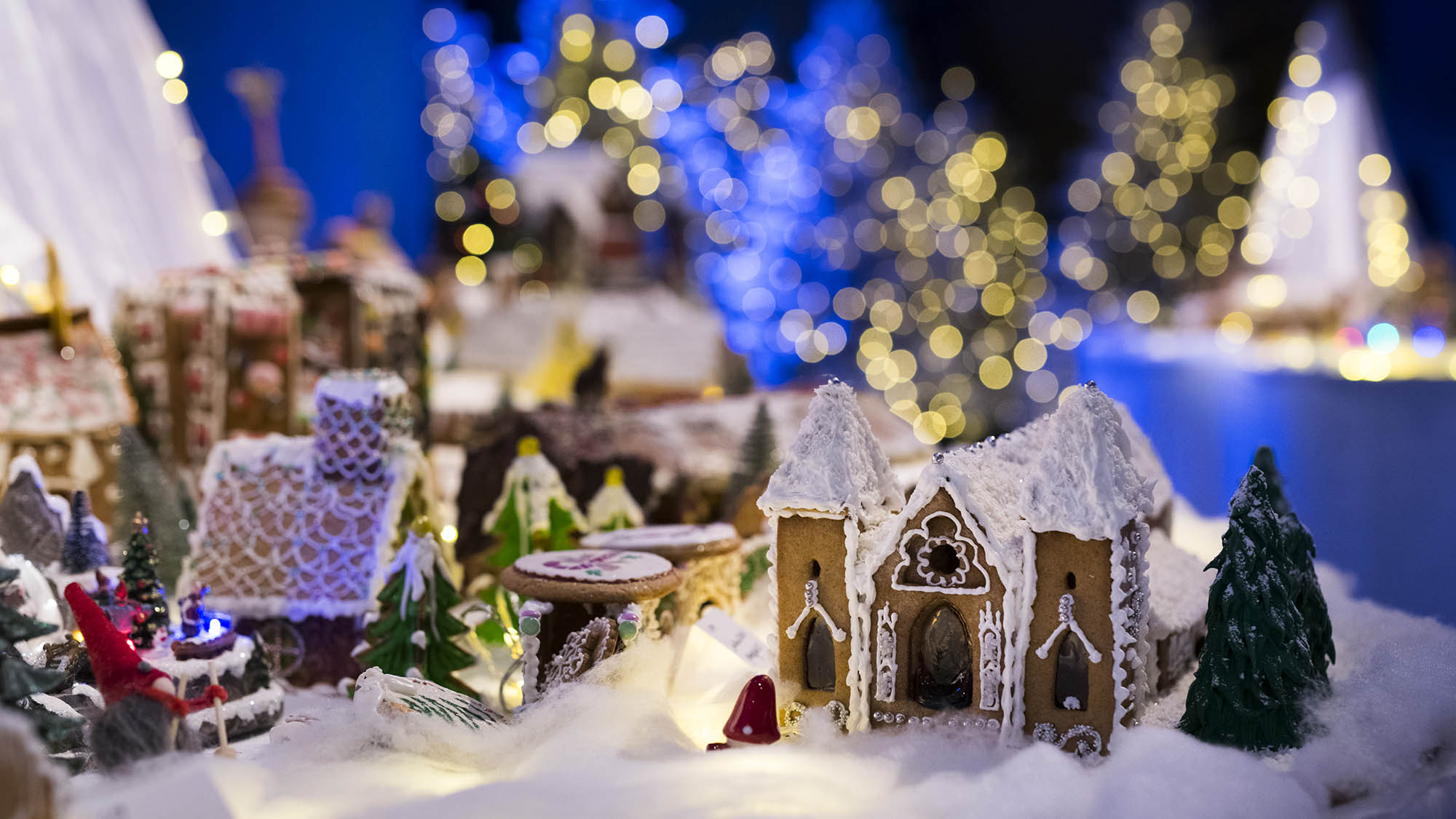 Bli med på årets pepperkakeby