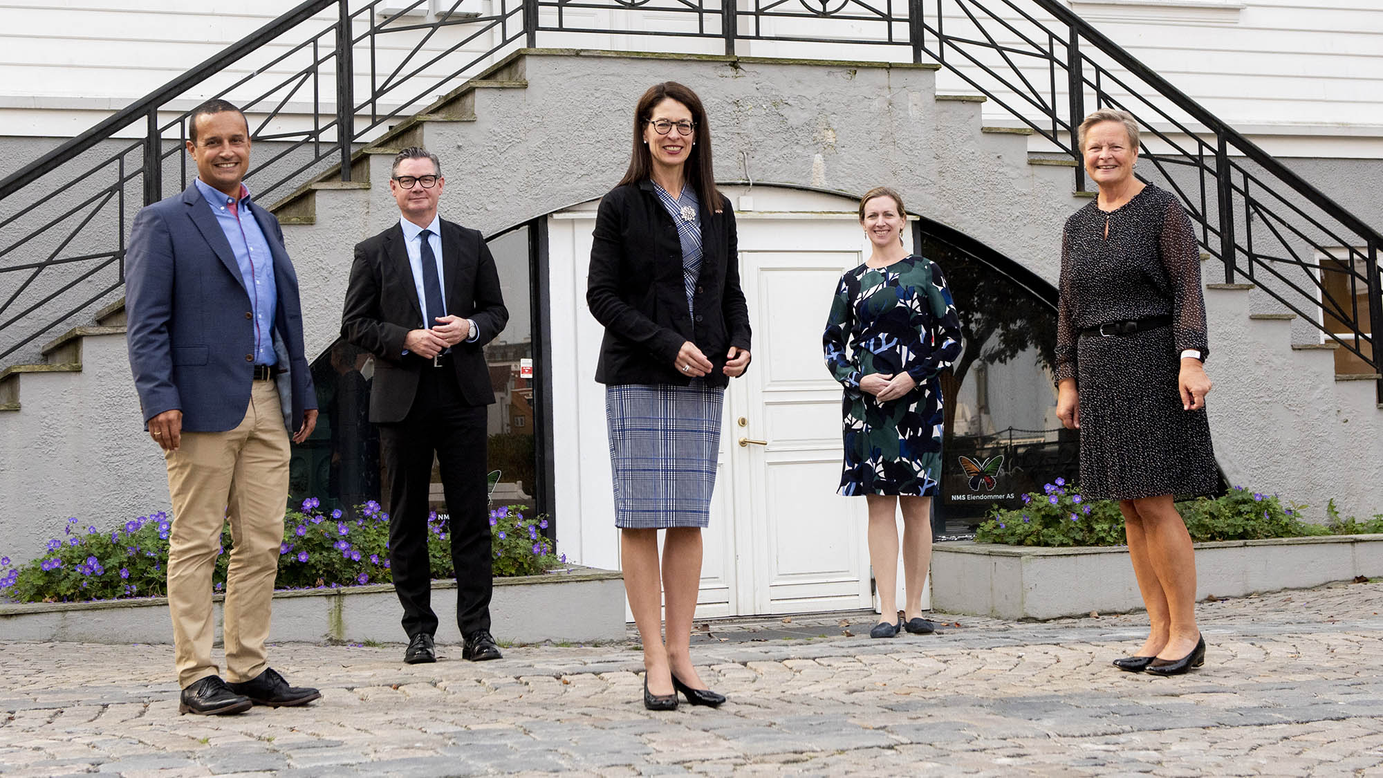 Besøk fra den amerikanske ambassaden