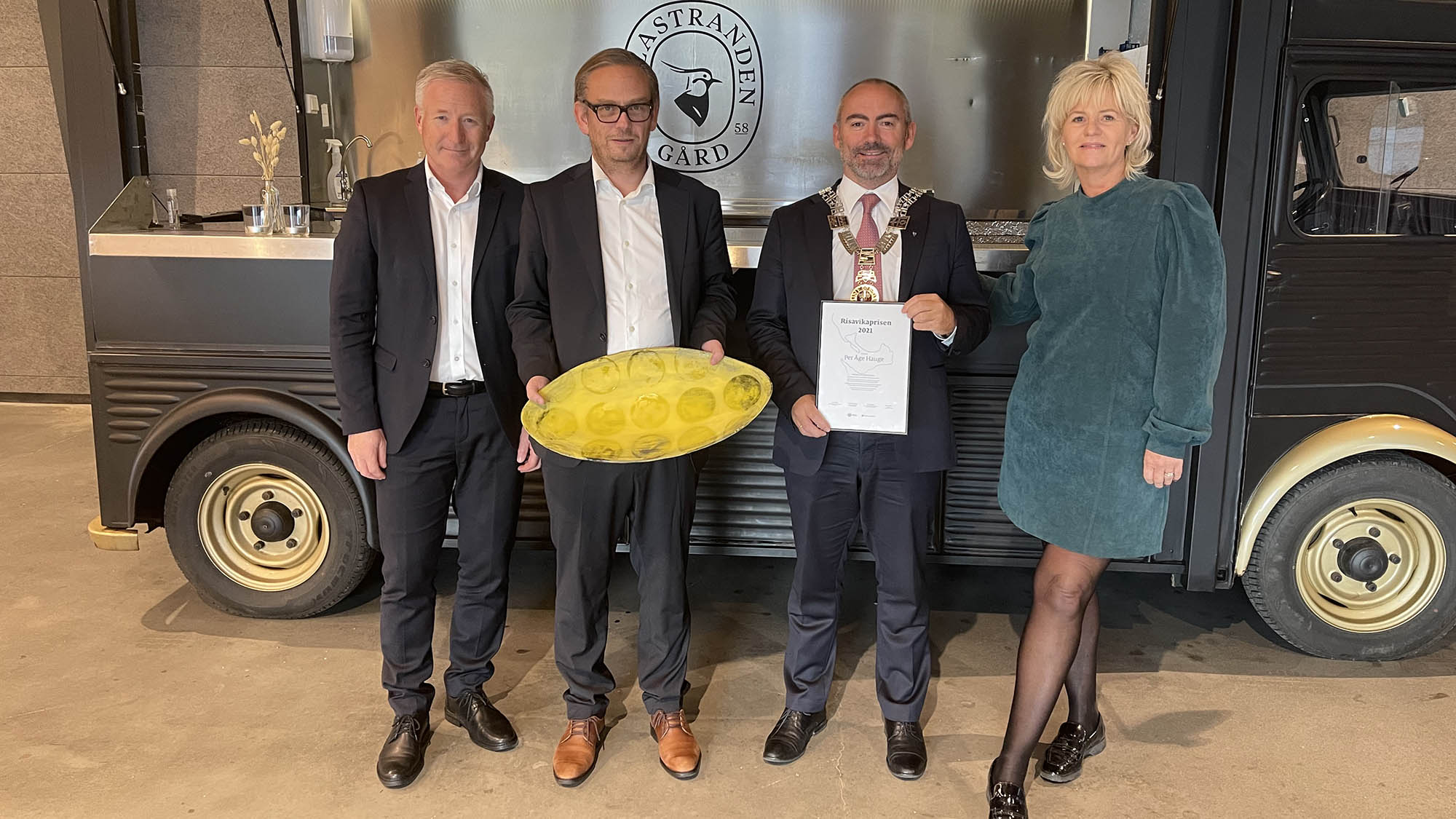 Per Åge Hauge mottok Risavikaprisen