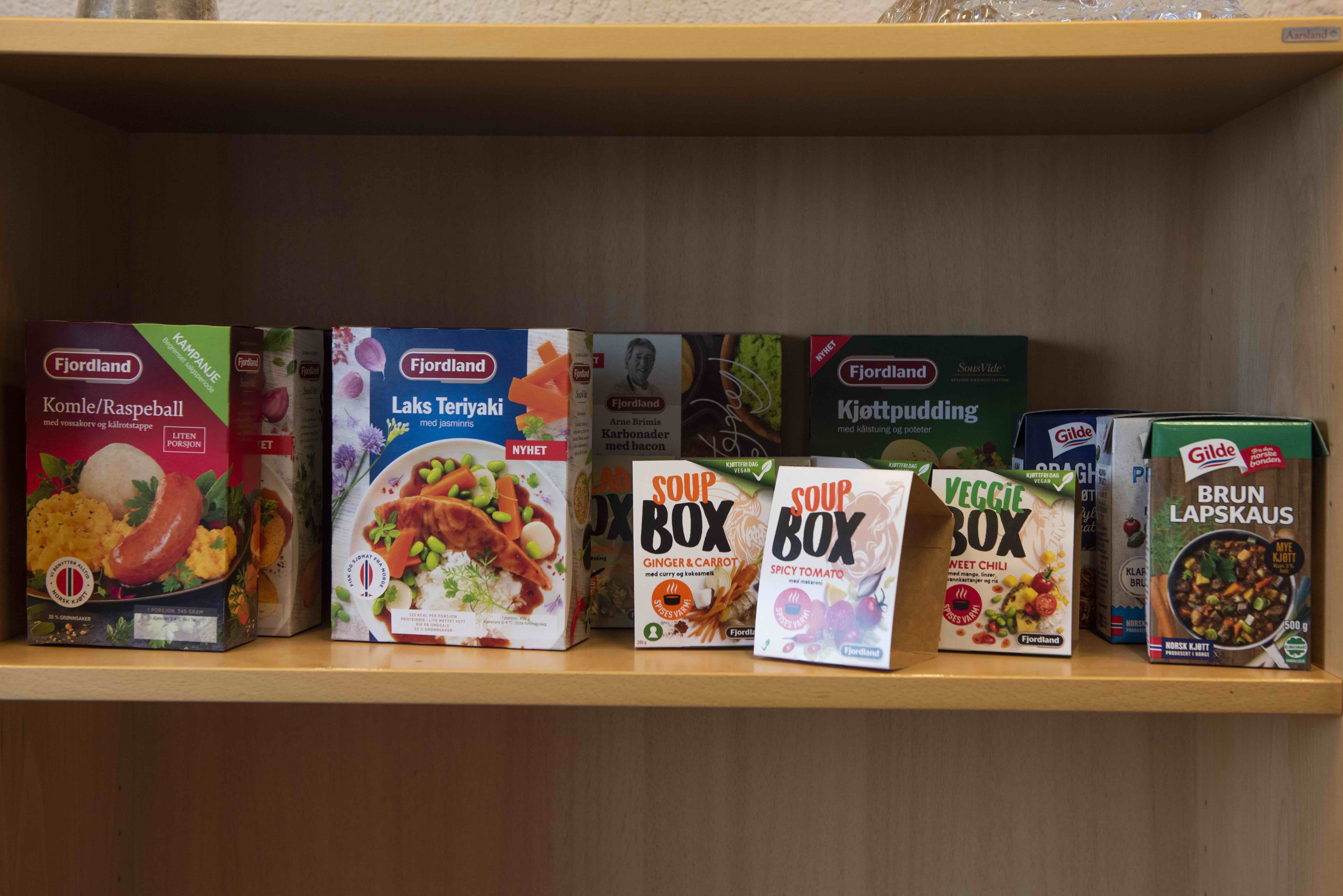 Finalist V: Ferdigmiddager fra midten av matfatet