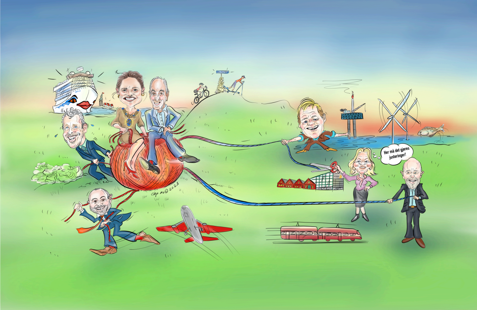 Hvem har ansvaret for storbyregionen?