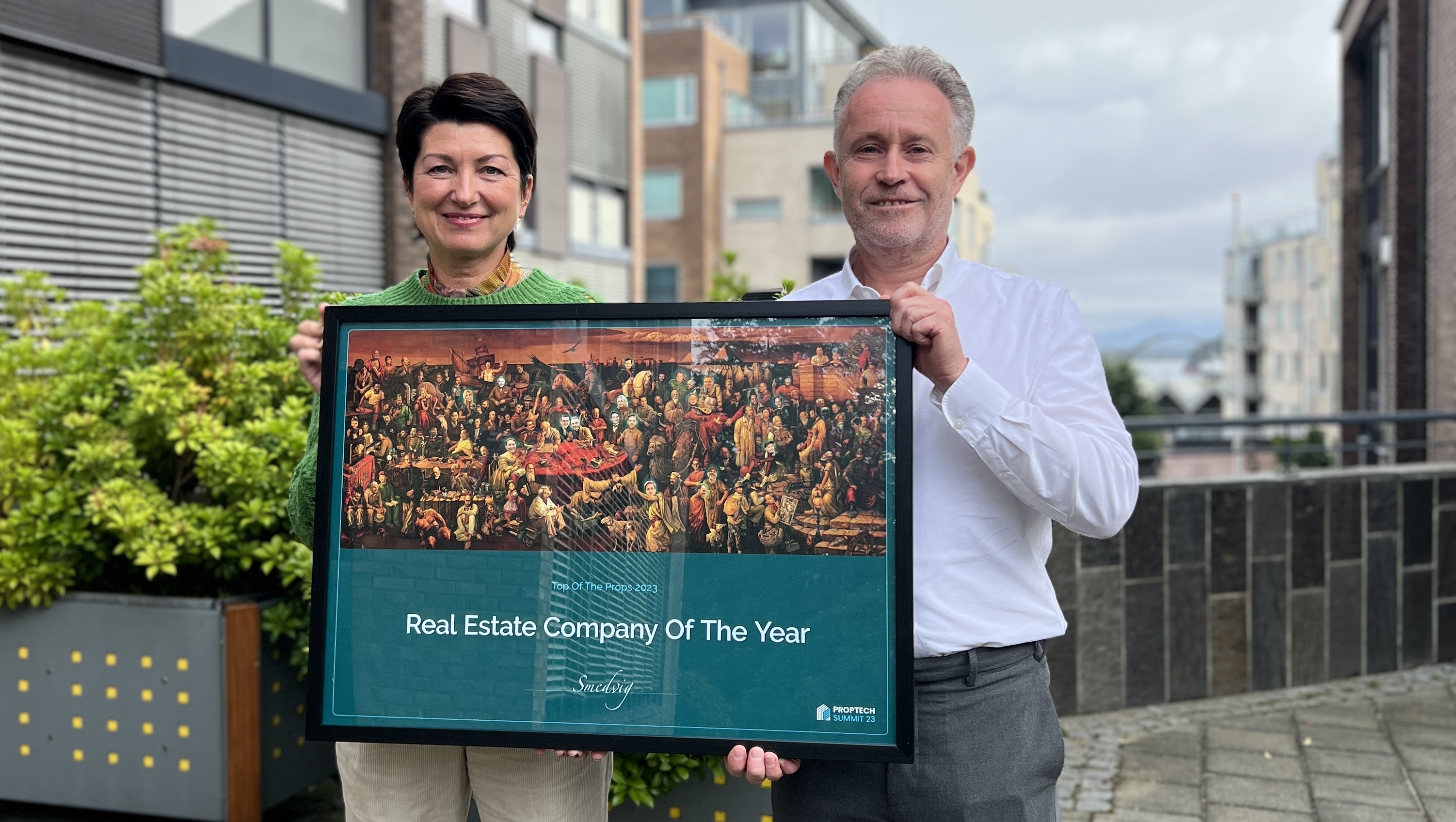Smedvig Eiendom kåret til årets beste eiendomsselskap
