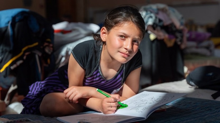 Help children affected by war and conflict.