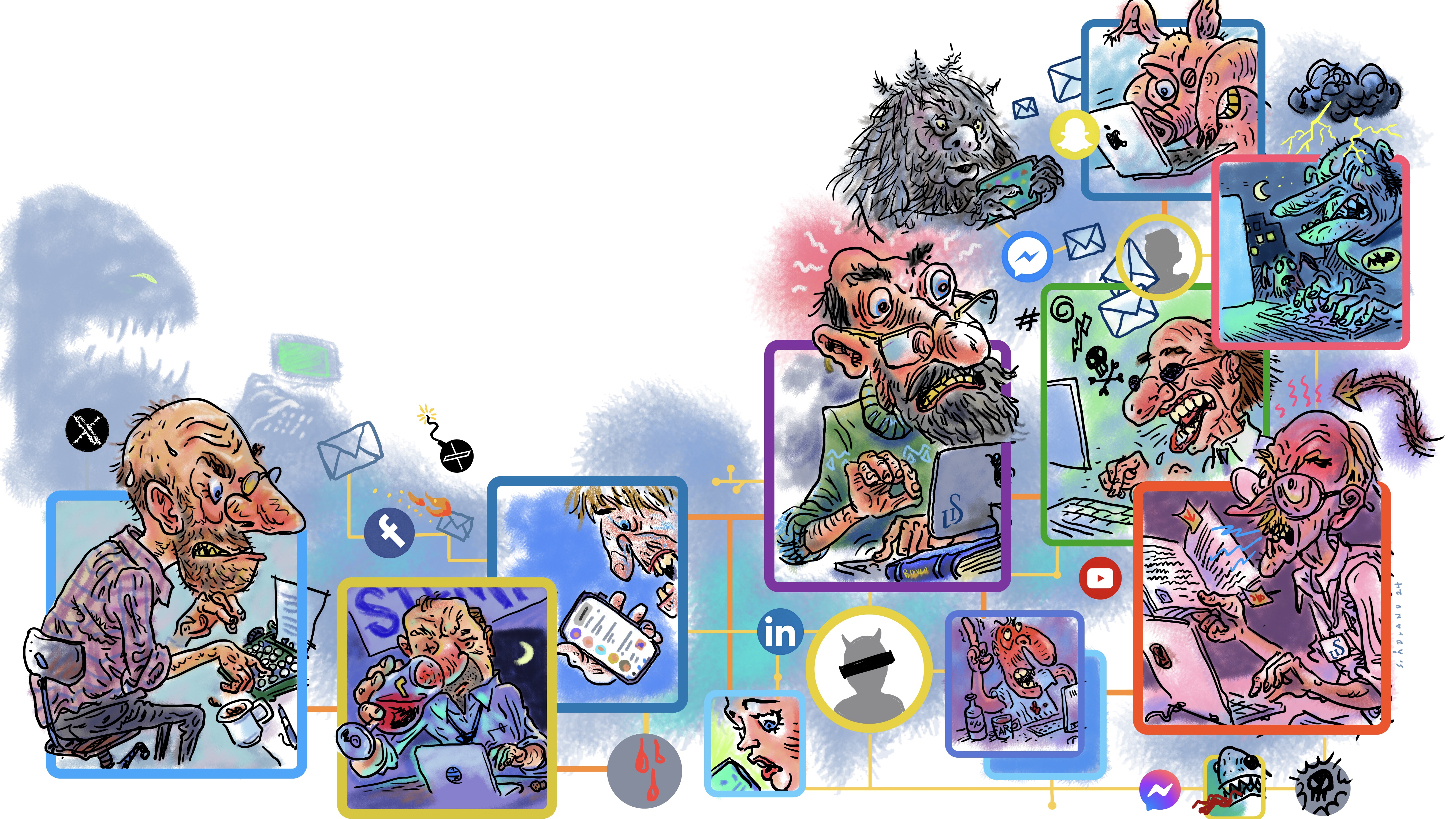 Tre grupper dominerer debatten