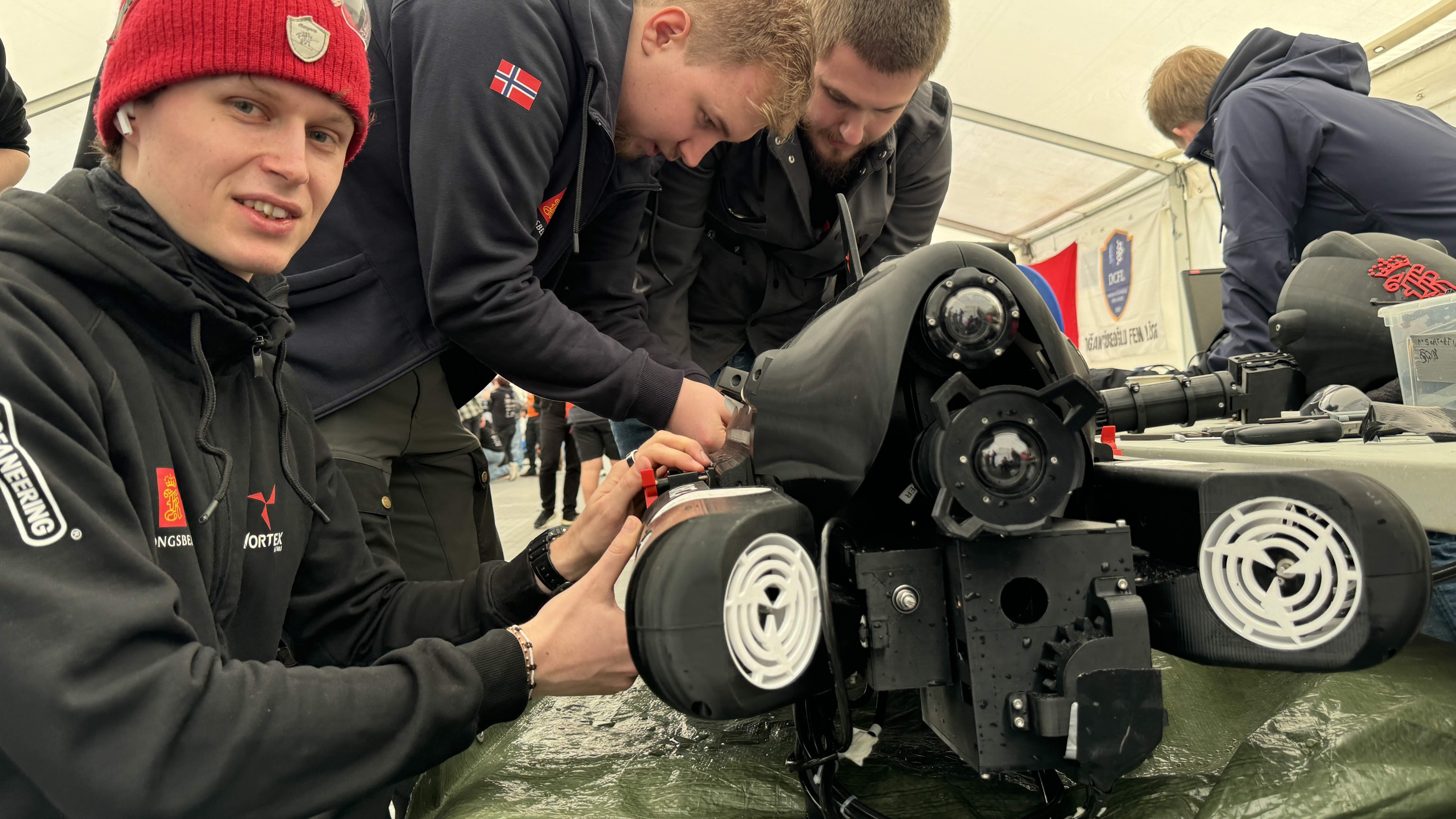 Drone-konkurranse på Tau tar av