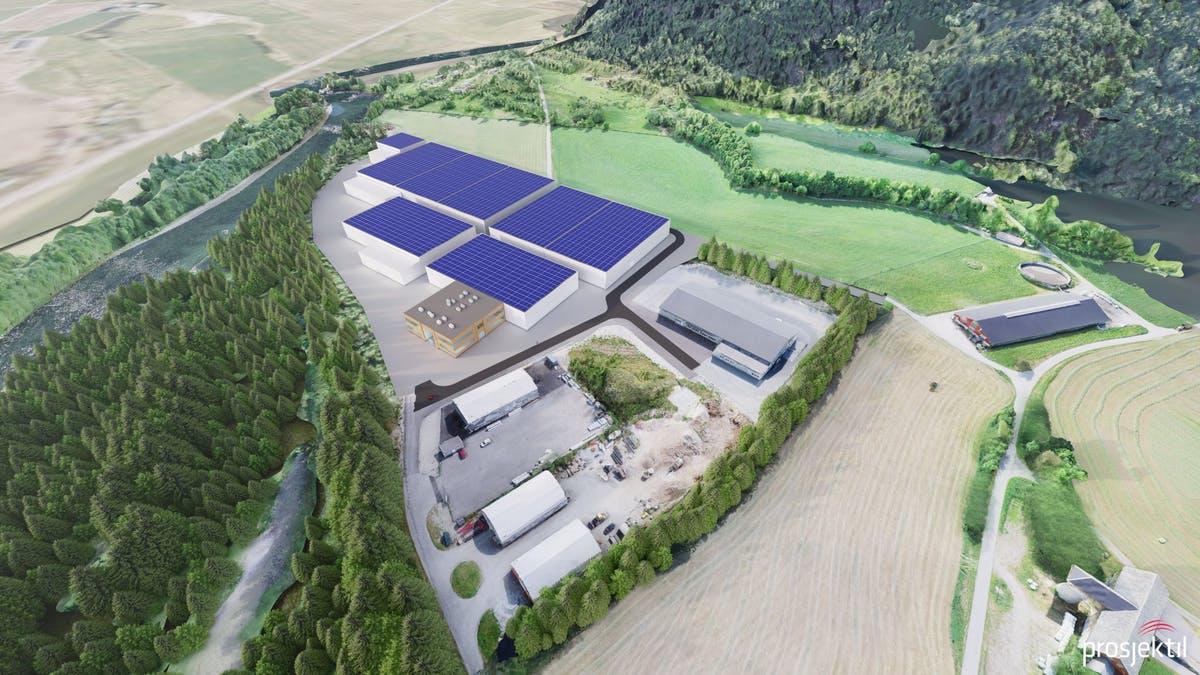 Planlegger landbasert oppdrettsanlegg