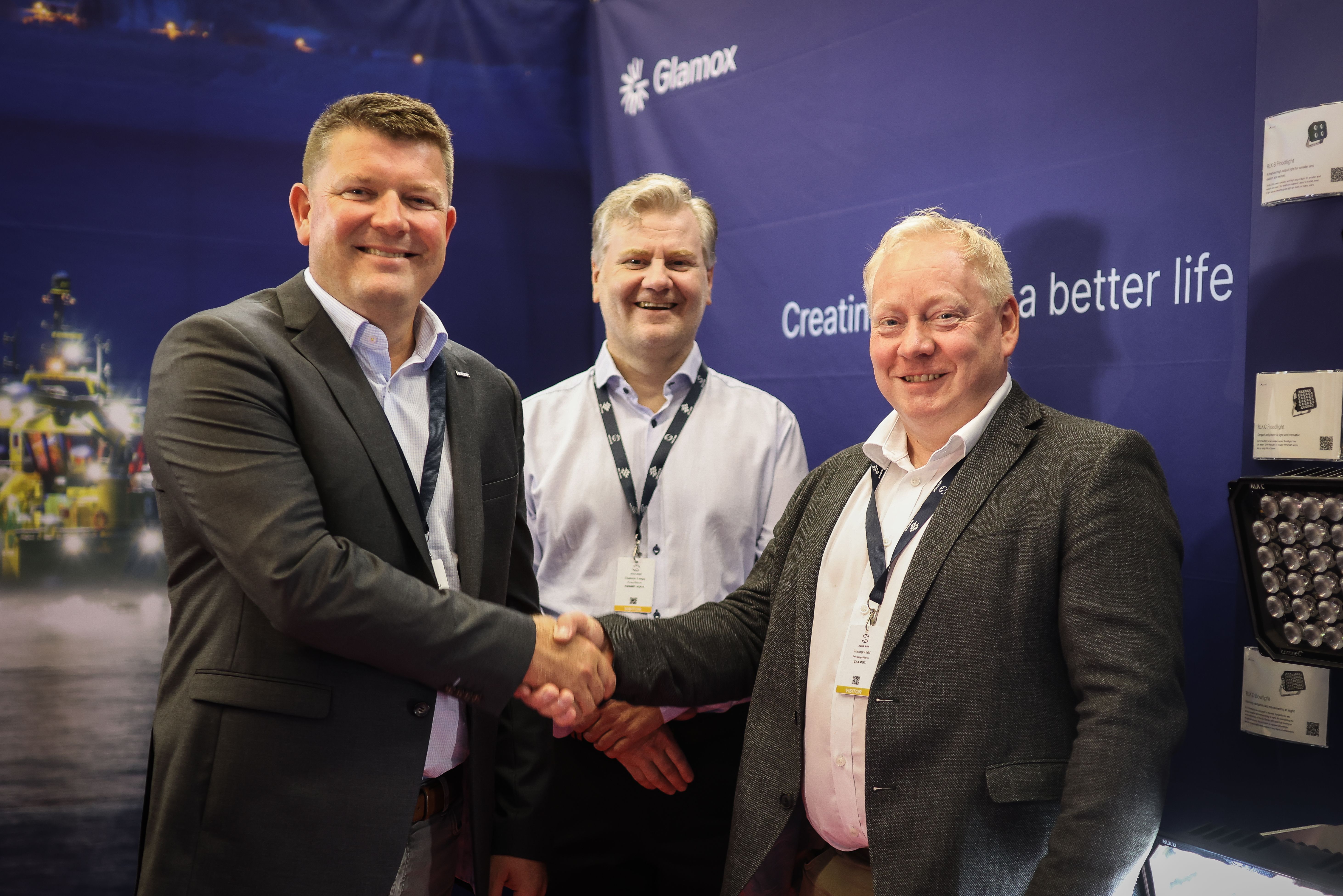 Skal samarbeide med Glamox