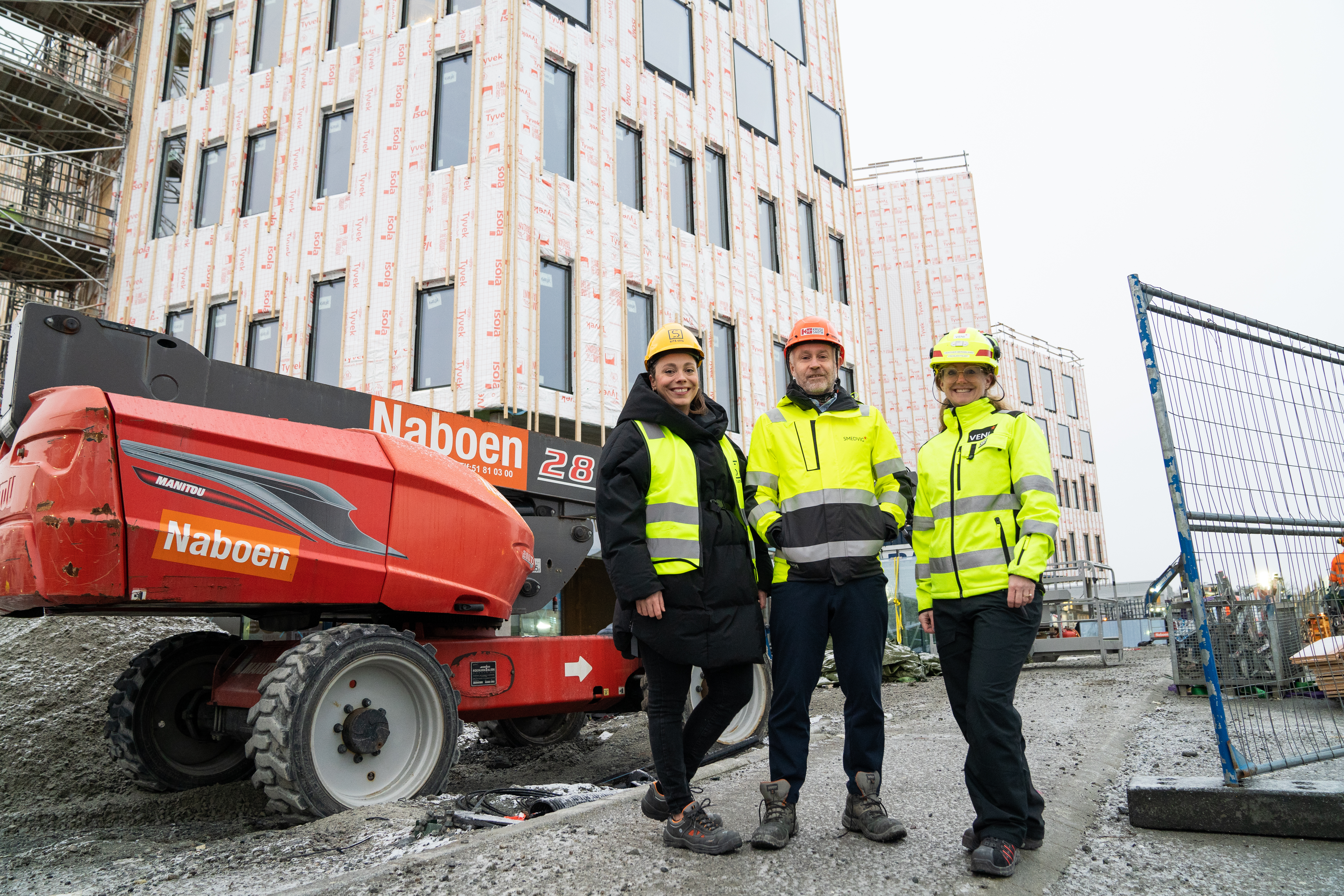 Prestisjefylt  pre-sertifisering til Site 4016-bygg