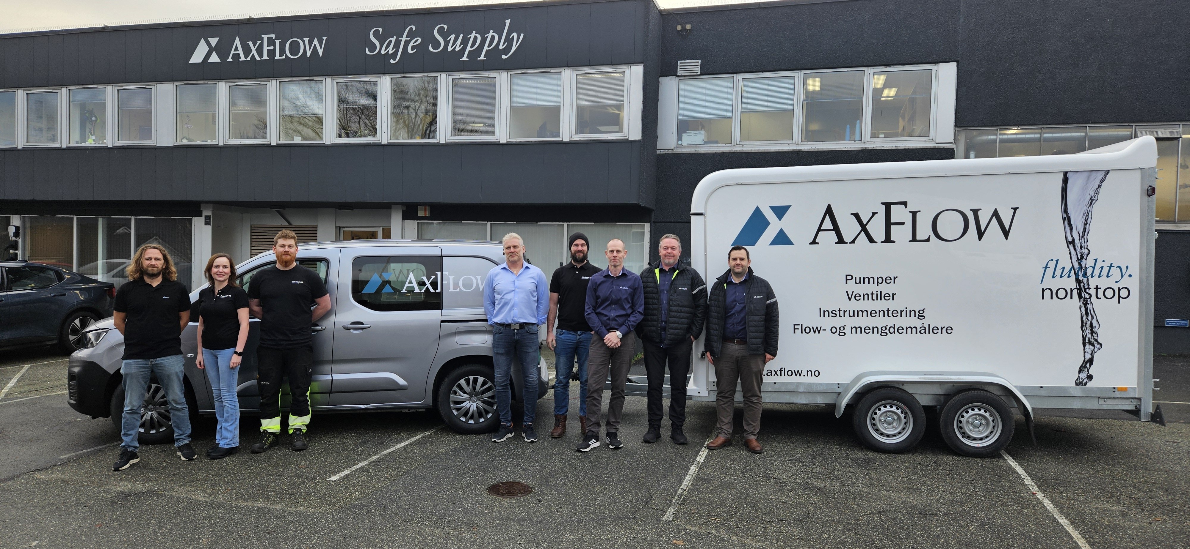 Safe Supply AS blir til AxFlow Sandnes AS fra 1. januar 2025