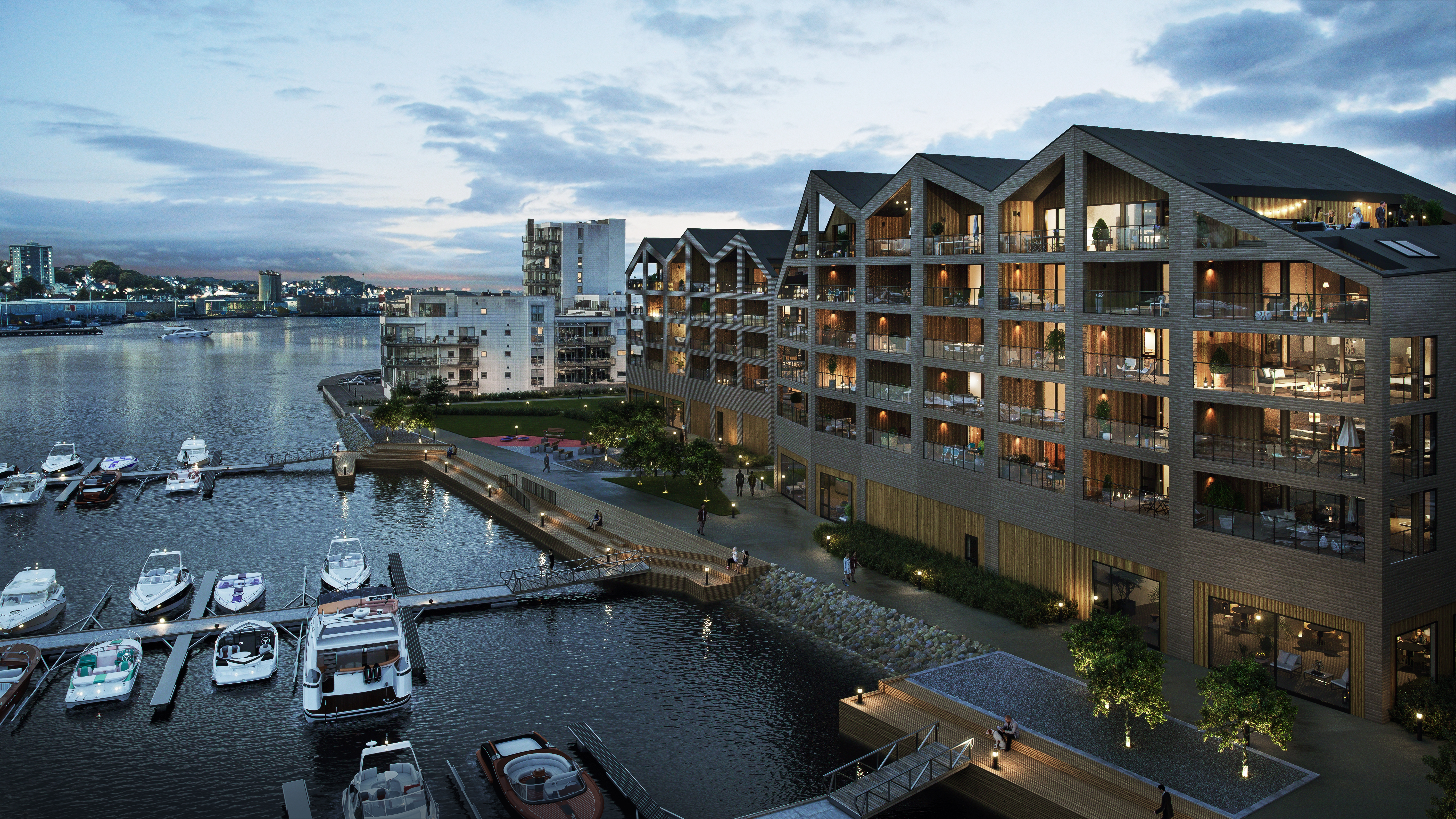 Veidekke bygger Rovik Brygge i Sandnes