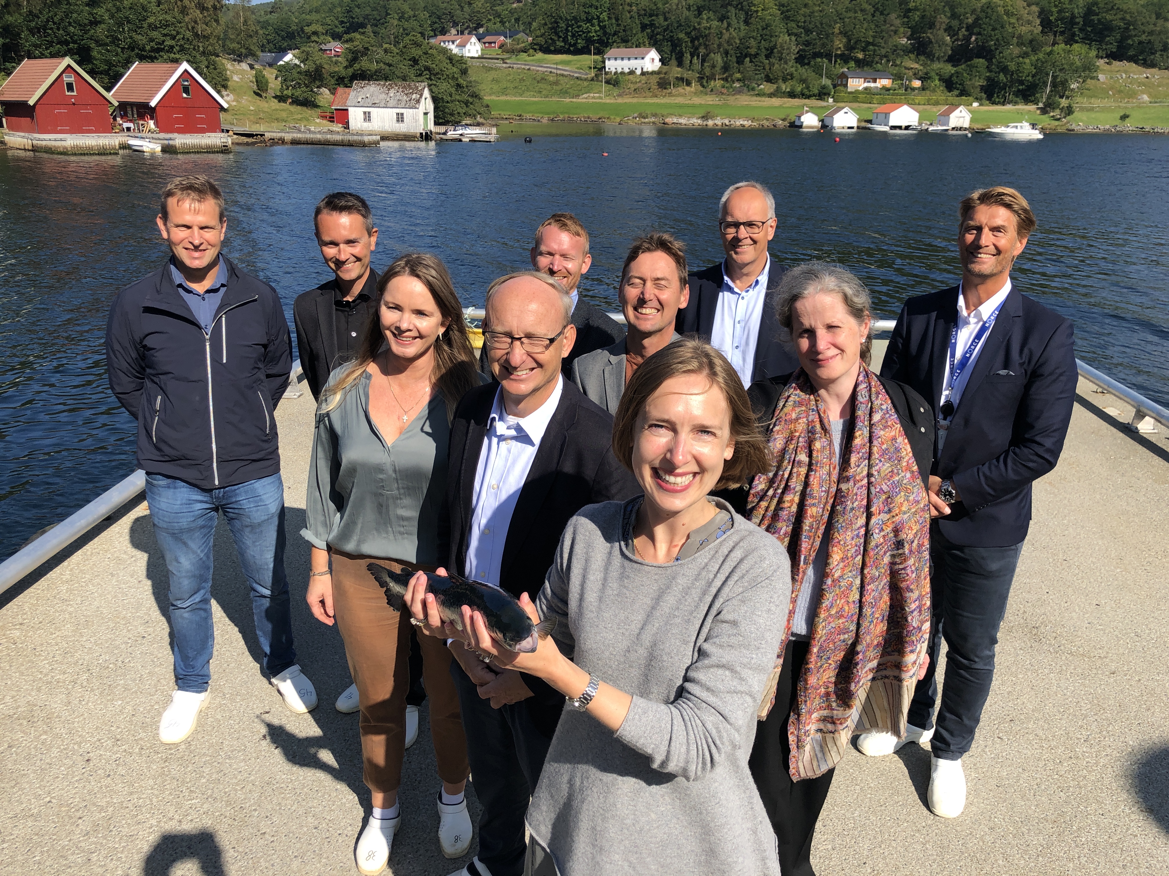 Grønn Plattform-støtte til utvikling av lavutslipps verdikjede for havbruk til havs